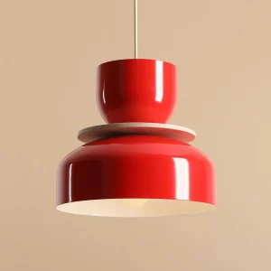 Cheap ALDEX Suspension Uto, rouge, abat-jour métallique, 30 cm
