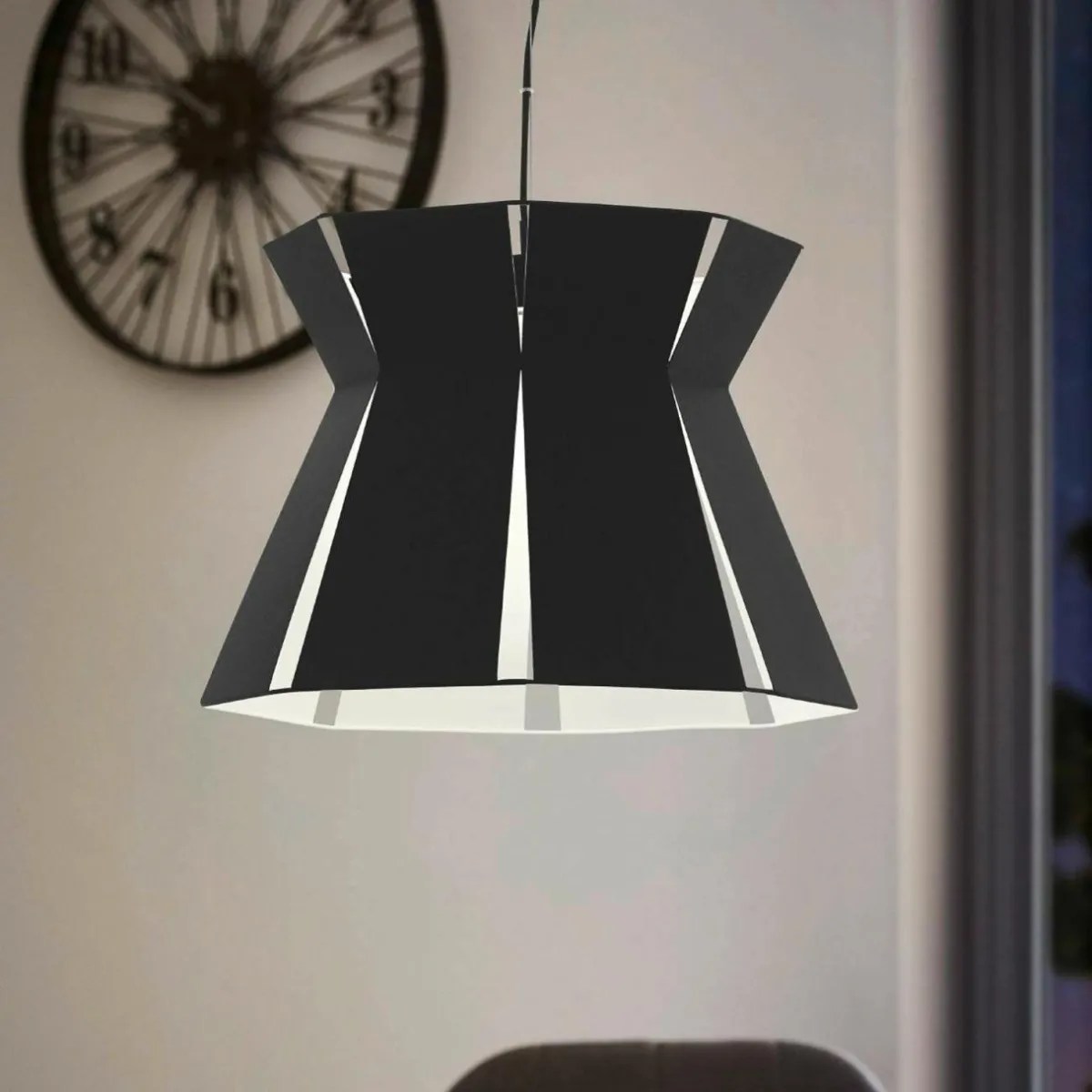 suspension_valecrosia_noire___cm_0.webp Discount EGLO Suspension Valecrosia, noire, Ø 42 cm