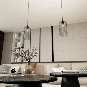 Cheap EMIBIG LIGHTING Suspension Vander, Ø 16 cm, noir, métal, E27