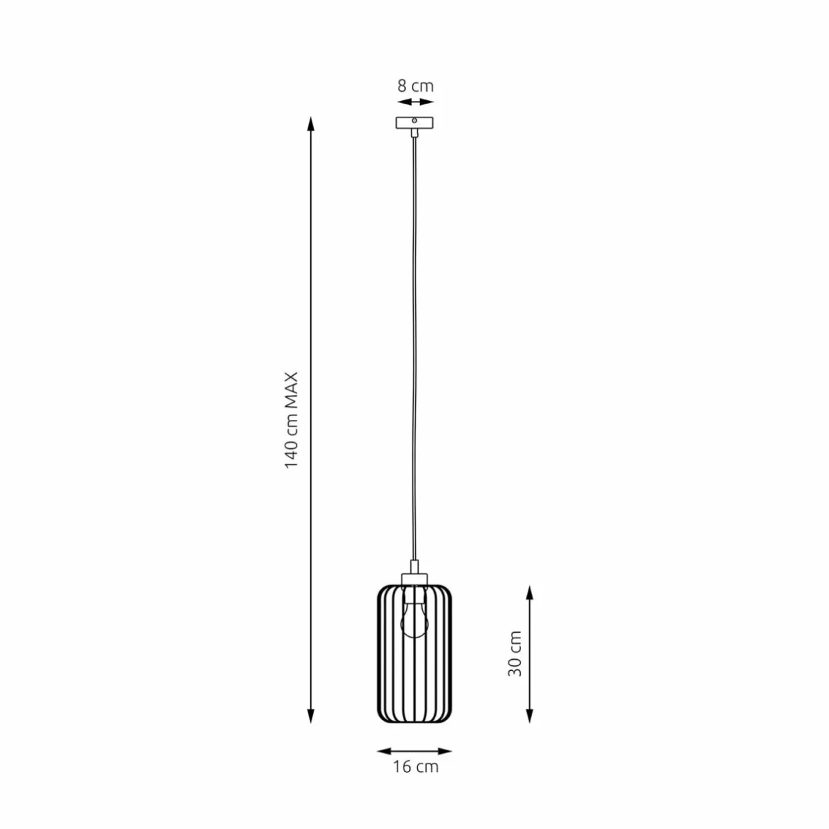 suspension_vander___cm_noir_mtal_e_3.webp Cheap EMIBIG LIGHTING Suspension Vander, Ø 16 cm, noir, métal, E27