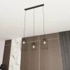 Shop EMIBIG LIGHTING Suspension Vander, 3 lampes, 60 cm, noir, métal, E27