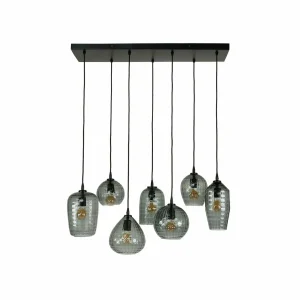 Shop Zijlstra Suspension Vanderberg abat-jour verre à 7 lampes