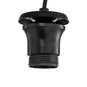 Hot Nowodvorski Lighting Suspension Vetro en verre à 7 lampes