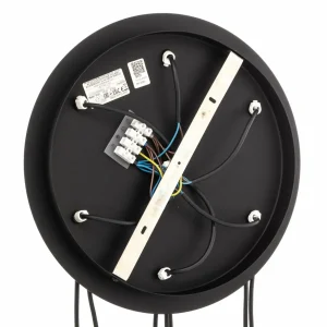 Hot Nowodvorski Lighting Suspension Vetro en verre à 7 lampes