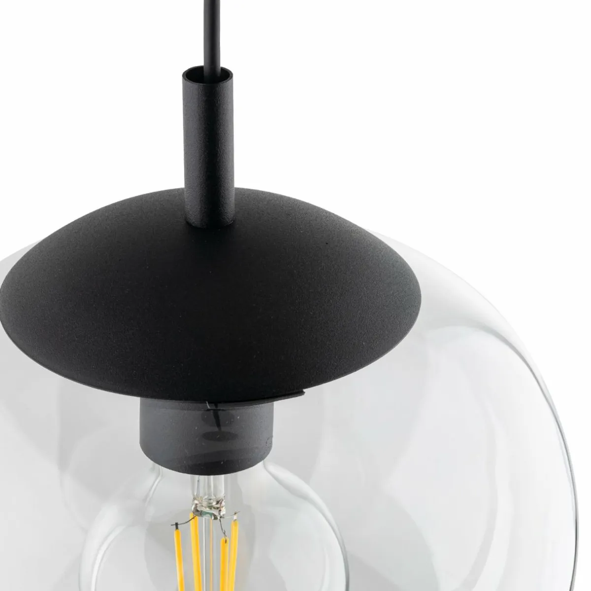 suspension_vibe_verre_clair___cm_0-2.webp Outlet TK Lighting Suspension Vibe, verre clair, Ø 20 cm