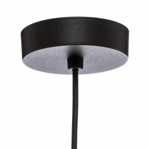 Store TK Lighting Suspension Vibe, verre clair, Ø 30 cm