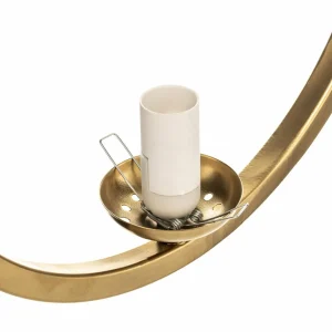 Flash Sale Eko-Light Suspension Vienna, verre opale, laiton, 3 lampe