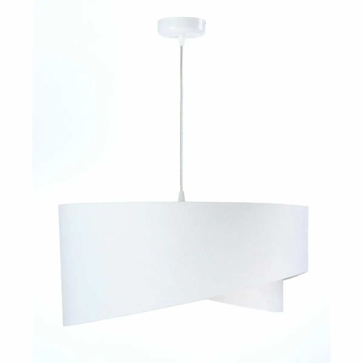 suspension_vivien_bicolore_blancorange_3.webp Store Maco Design Suspension Vivien, bicolore, blanc/orange