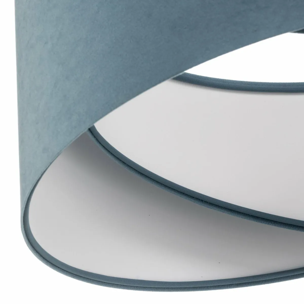 Discount Maco Design Suspension Vivien, bicolore, bleu clair/blanc