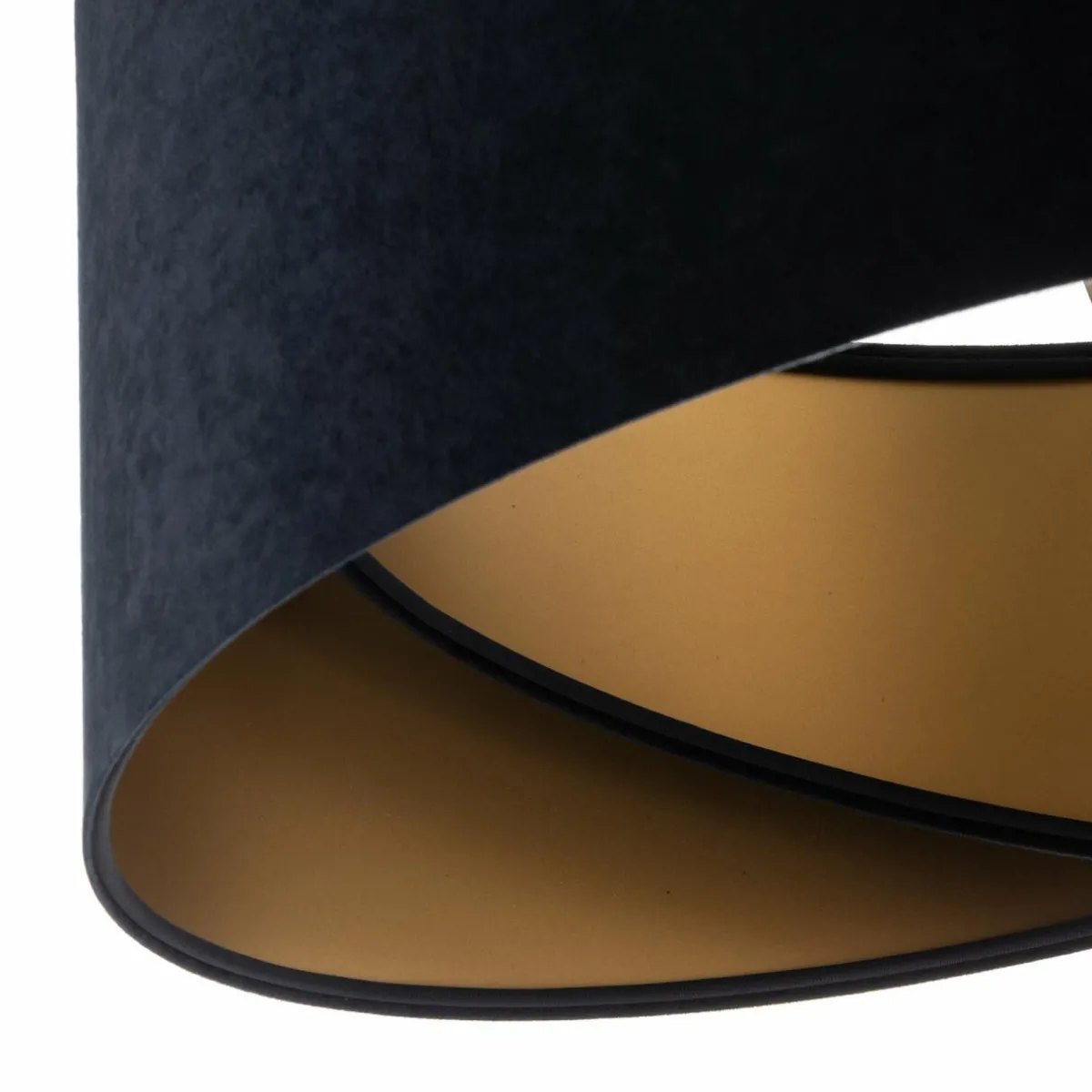 New Maco Design Suspension Vivien, bicolore, bleu/or