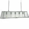Store Searchlight Suspension Voyager en chromé à 5 lampes