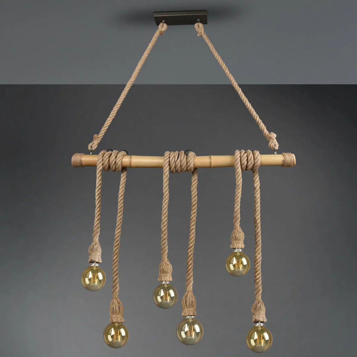 suspension_wilma_en_bambou___lampes_4.webp Cheap Reality Leuchten Suspension Wilma en bambou, à 6 lampes