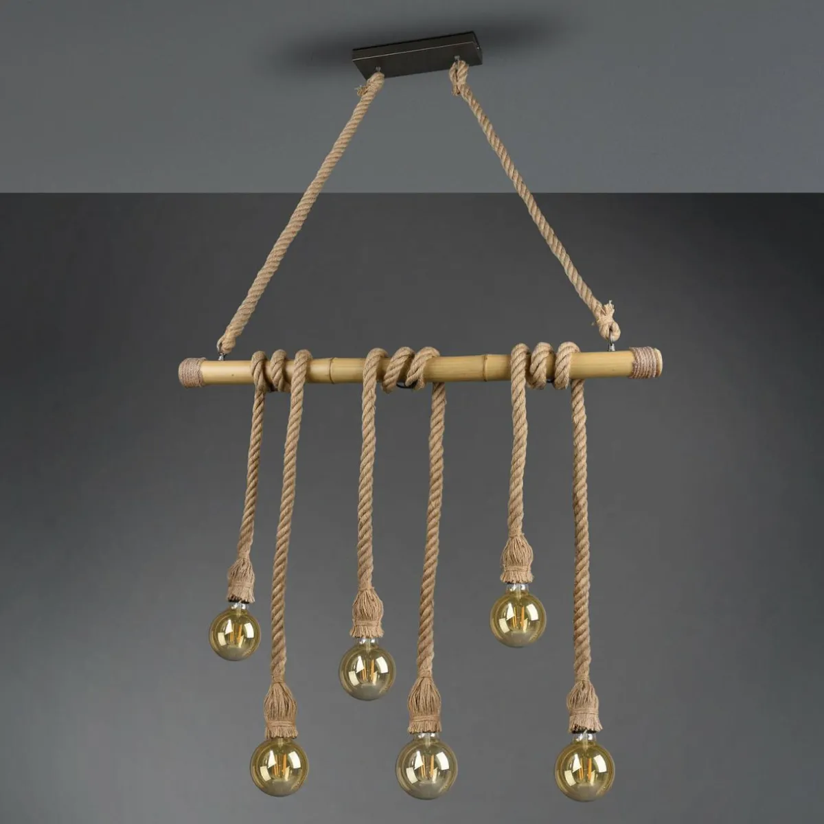 suspension_wilma_en_bambou___lampes_5.webp Cheap Reality Leuchten Suspension Wilma en bambou, à 6 lampes
