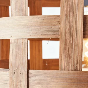 Fashion Brilliant Suspension Woodline, bambou, à 1 lampe