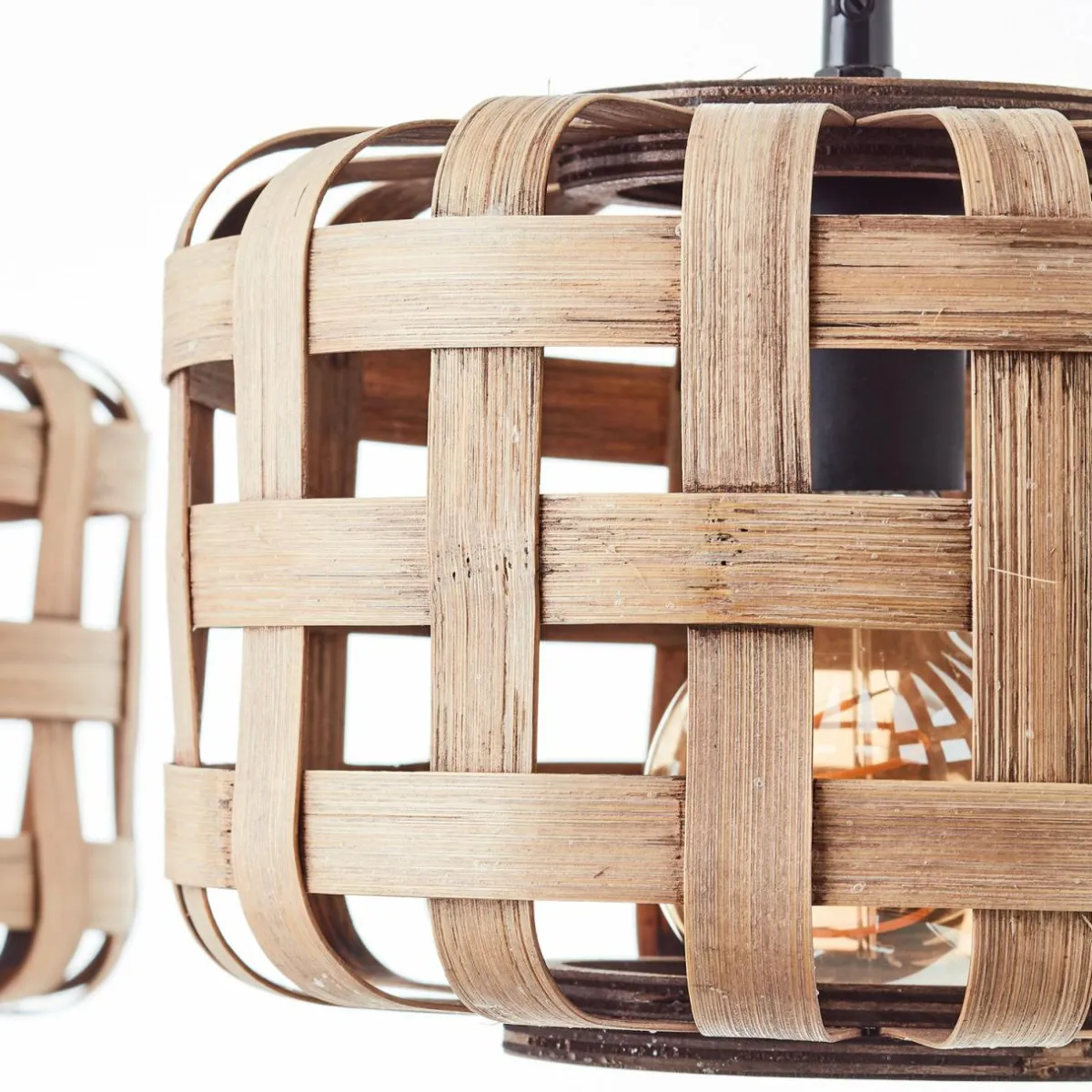 suspension_woodline_bambou___lampes_2.webp New Brilliant Suspension Woodline, bambou, à 3 lampes