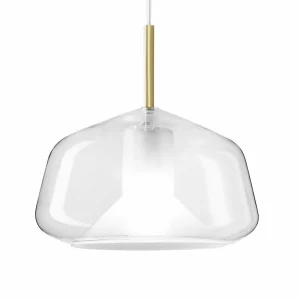 Clearance miloox by Sforzin Suspension X-Ray forme bulbeuse, claire