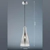 Shop FISCHER & HONSEL Suspension Zeal, chromé/miroir/clair, Ø 23 cm