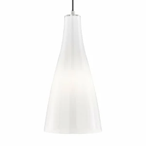 Hot FISCHER & HONSEL Suspension Zeal, nickel mat/opale, Ø 23 cm