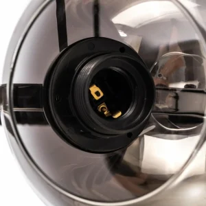 Outlet Lucea Suspension Zerde 3+3 Ø 67cm noire-chromée 6 lampes