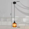 Best Sale Globo Suspension Zumba, bronze, Ø 15 cm, verre