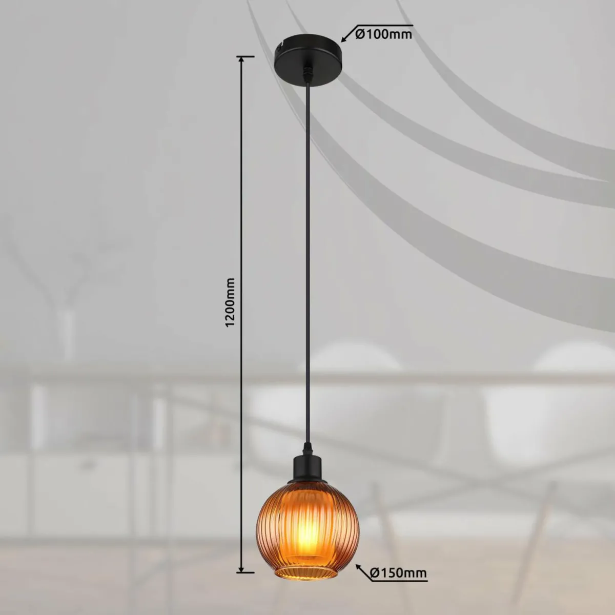 suspension_zumba_bronze___cm_verre_0.webp Best Sale Globo Suspension Zumba, bronze, Ø 15 cm, verre