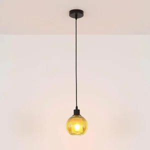 Best Sale Globo Suspension Zumba, bronze, Ø 15 cm, verre