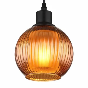 Best Sale Globo Suspension Zumba, bronze, Ø 15 cm, verre