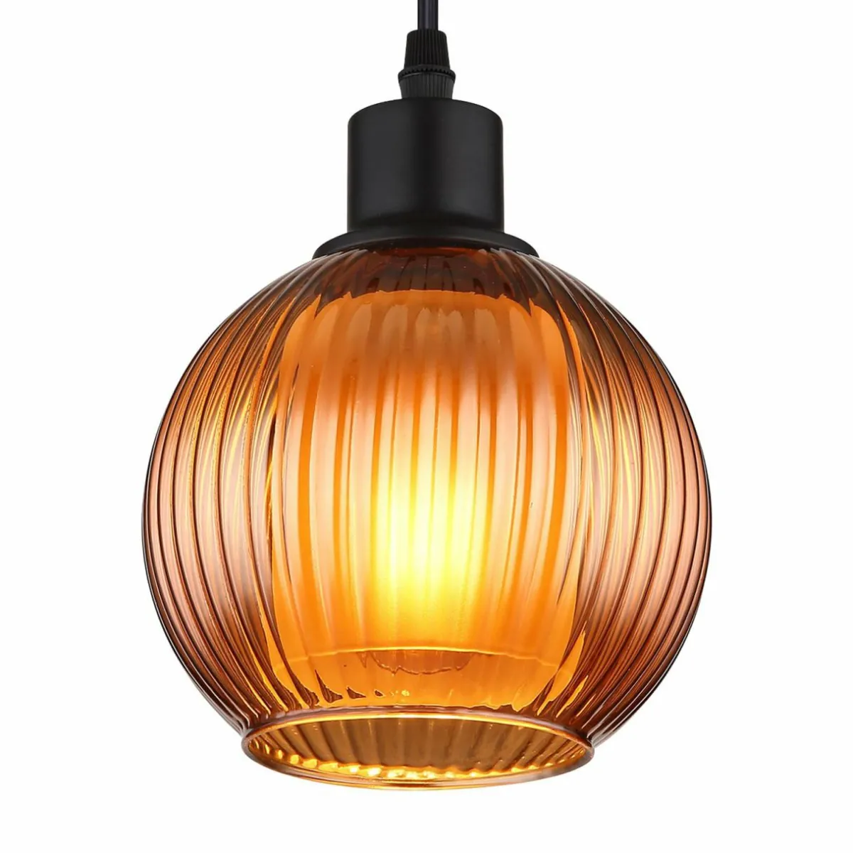 suspension_zumba_bronze___cm_verre_3.webp Best Sale Globo Suspension Zumba, bronze, Ø 15 cm, verre