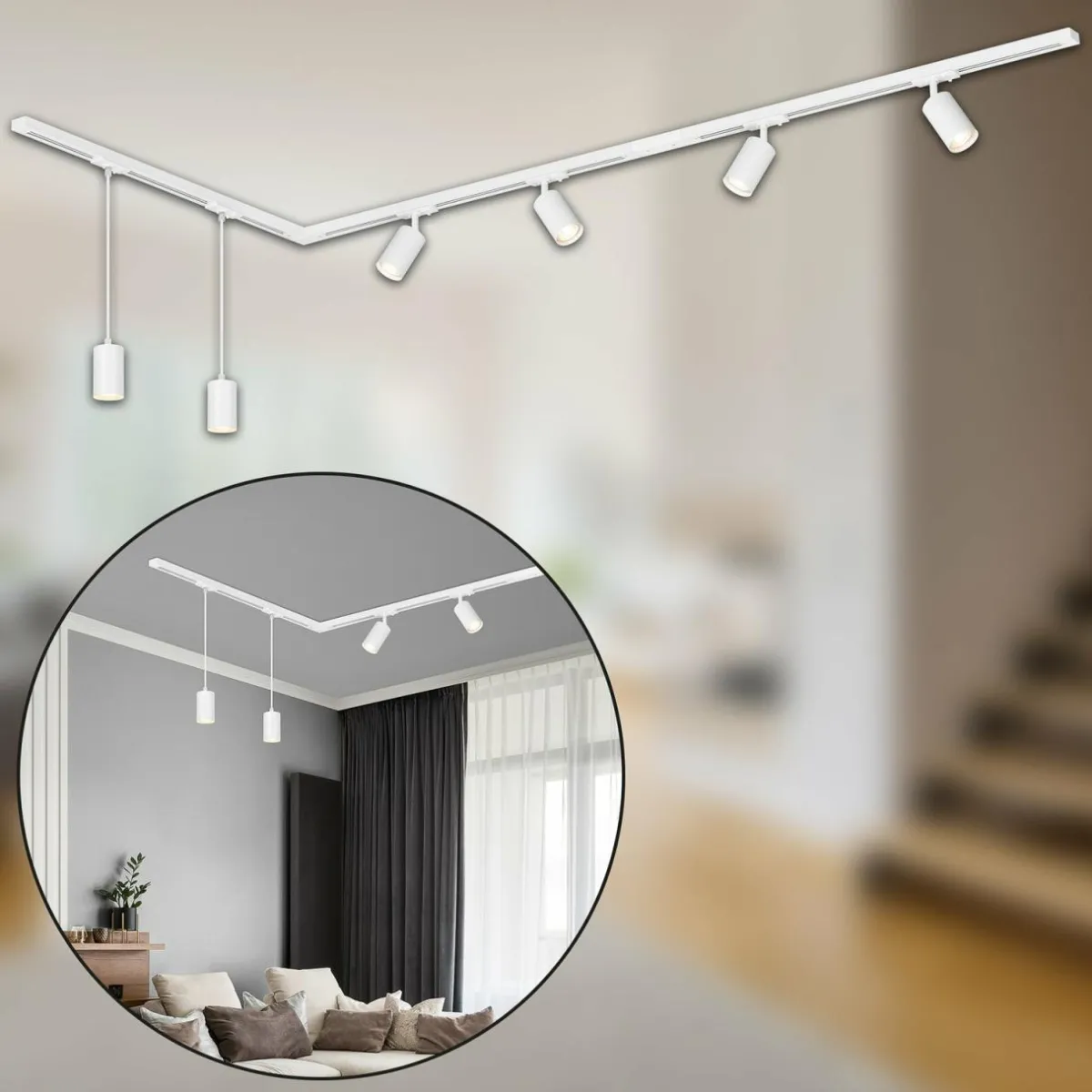 systme_de_lampes_sur_rail_rail__v_blanc__spots__suspensions__m_0.webp Outlet Briloner Système de lampes sur rail RAIL 230 V, blanc, 4 spots, 2 suspensions, 2,25 m