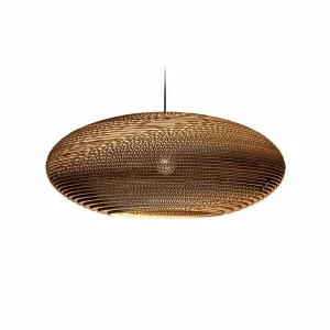 Store Think Paper Jazzy suspension, abat-jour en carton, Ø 64cm