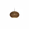 Best Think Paper Suspension Lazy, Ø 29 cm, marron, carton, E27