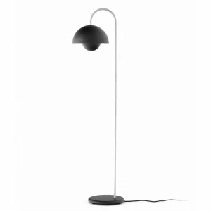 Hot &Tradition Lampe sur pied Flowerpot VP12, noir, hauteur 122 cm