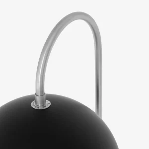 Hot &Tradition Lampe sur pied Flowerpot VP12, noir, hauteur 122 cm