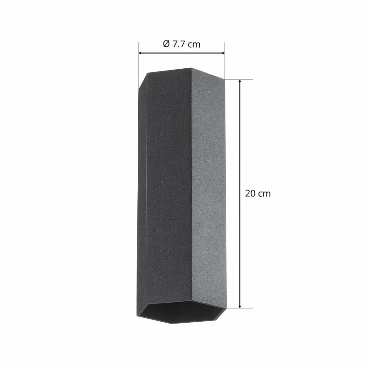 wever__ducr_hexo_mini__applique_cm_noire_5.webp Best Wever & Ducré Lighting WEVER & DUCRÉ Hexo mini 2.0 applique 20 cm noire