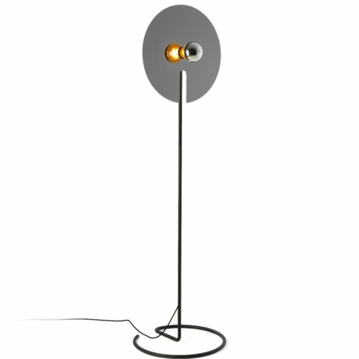 wever__ducr_mirro_lampadaire__noirchrom_0.webp Store Wever & Ducré Lighting WEVER & DUCRÉ Mirro lampadaire 2.0 noir/chromé